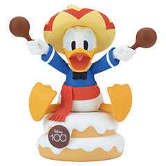 ディズニーキャラクターズ ソフビフィギュア -DONALD DUCK- Disney100周年ver.