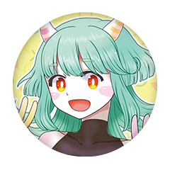 poiちゃん 缶バッジ57mm