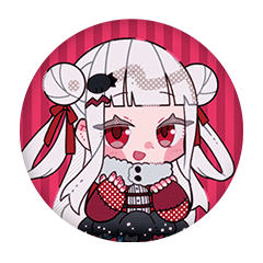 クローリク 缶バッジ57mm