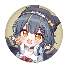 七夜しおり 缶バッジ57mm