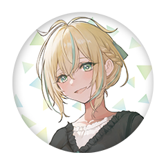如月カルラ 缶バッジ57mm