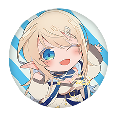 澪月せろ 缶バッジ57mm