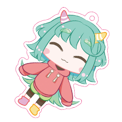 poiちゃん アクリルキーホルダー
