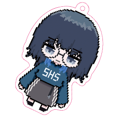 愁子 アクリルキーホルダー