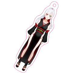 忍者くノ一 アクリルキーホルダー