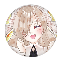 彩月つむぎ 缶バッジ57mm