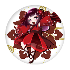 凛櫻 缶バッジ57mm