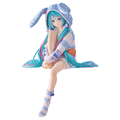 初音ミク ぬーどるストッパーフィギュアーうさ耳パジャマ・ブルーver.ー