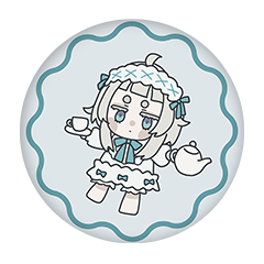 月ノ宮よる 缶バッジ57mm