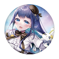 氷藍ゆる 缶バッジ57mm