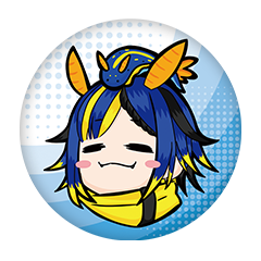 碧海うみうし 缶バッジ57mm