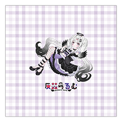 灰棘らるむ ハンドタオル