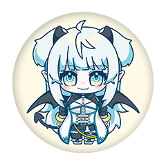 くろうみ なつき 缶バッジ57mm