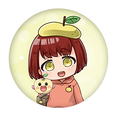 ゆりなし 缶バッジ57mm
