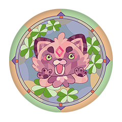 詰草マカロル 缶バッジ57mm