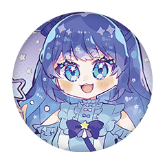 水婷ゆうあ 缶バッジ57mm