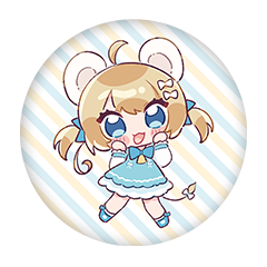 棲子むぎ 缶バッジ57mm
