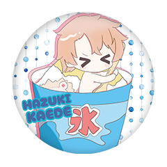 葉月 楓 缶バッジ57mm