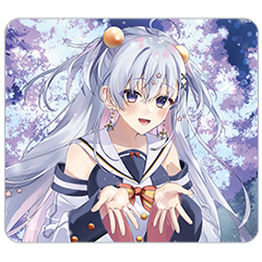 純白こゆき マウスパッド