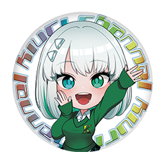 きうり 缶バッジ57mm