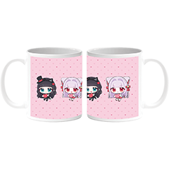 白黒猫～モノクロネコ マグカップ