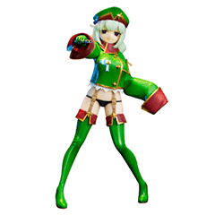 魔法少女にあこがれて Vivitフィギュア レオパルト