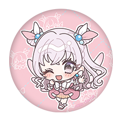 ろきこ 缶バッジ57mm