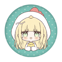 花鶏ゆきな 缶バッジ57mm