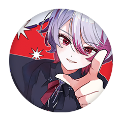 穴底ロク 缶バッジ57mm