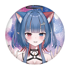 紅宵さけ 缶バッジ57mm