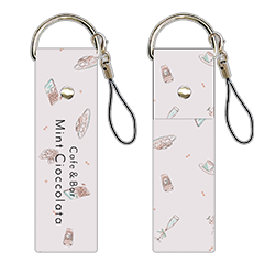 涼宮みんと レザーストラップ